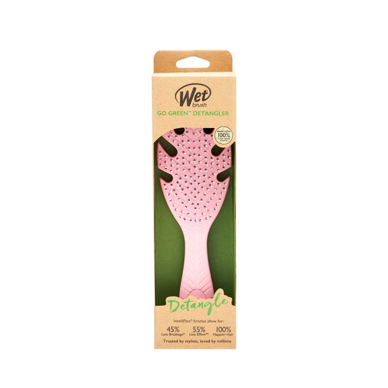 WetBrush WetBrush Go Green Detangler Pink/ Grün - Produktbild