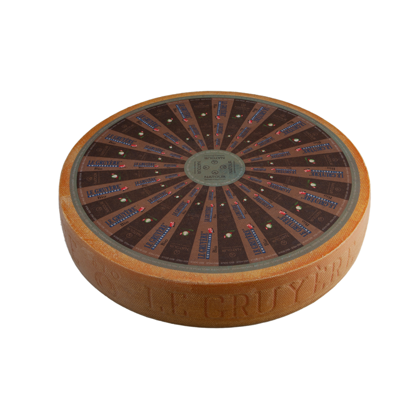 InterCheese 100919_Le Gruyère AOP "Bio VK", mild 6 Monate, Laib ca. 33 kg - Produktbild