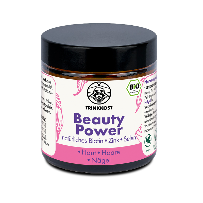 TRINKKOST TRINKKOST Beauty Power Biotin, Zink, Selen aus Pflanzenextrakten - Produktbild