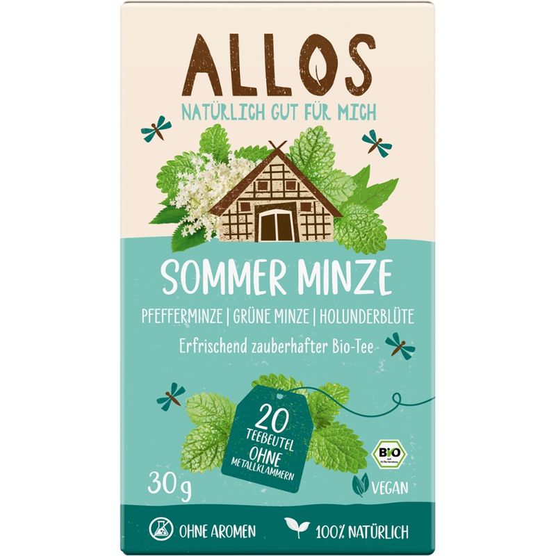 Allos Sommer Minze Tee - Produktbild