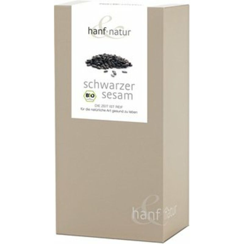 hanf & natur Sesam schwarz - Produktbild