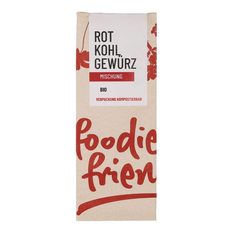 foodie & friends BIO Rotkohlgewürz Tüte - Produktbild