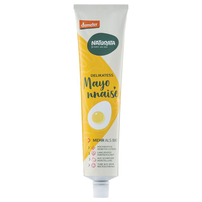 NATURATA Delikatess Mayonnaise in der Tube - Produktbild