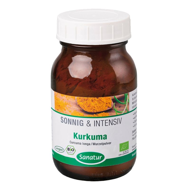 Sanatur Kurkuma, Curcuma longa, kbA - Produktbild