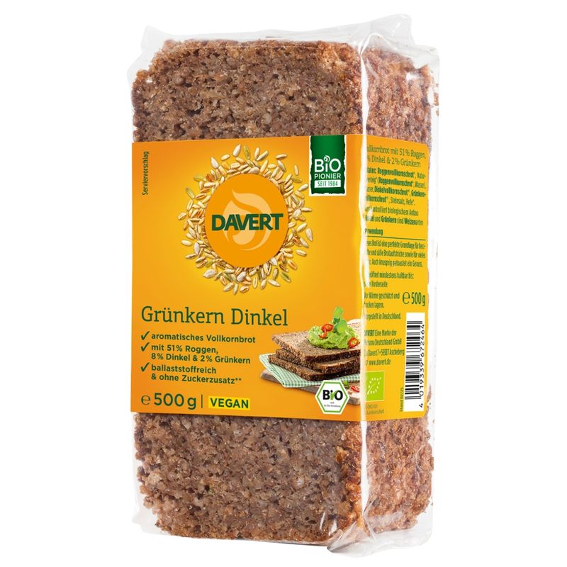 Davert Grünkern Dinkel 500g - Produktbild