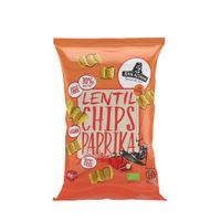 Lentil Chips Organic Paprika 75g - Produktbild