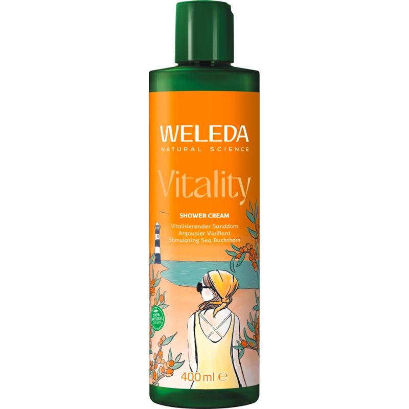 Weleda WELEDA Vitality Shower Cream Sanddorn - Produktbild