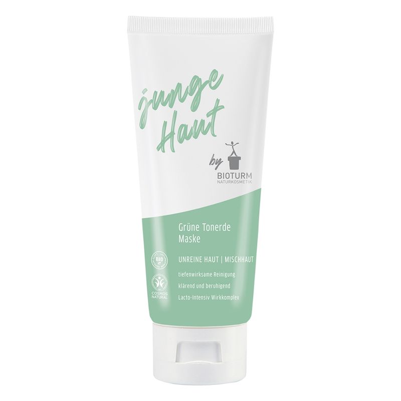 BIOTURM Grüne Tonerde Maske junge Haut - Produktbild