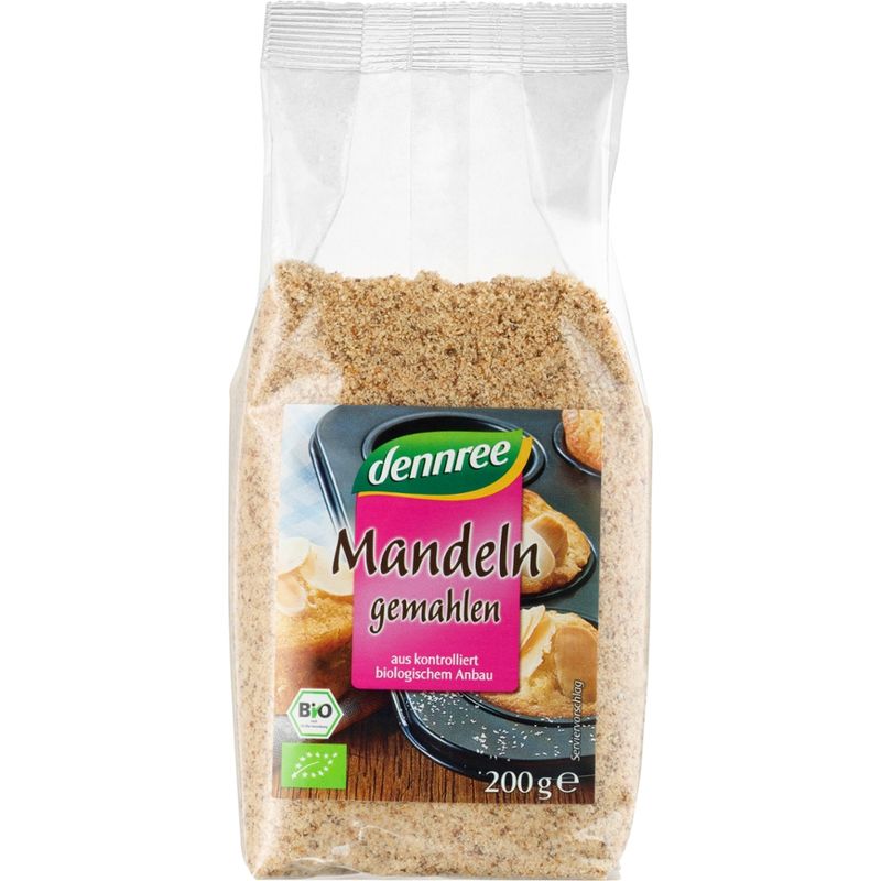 dennree Mandeln, blanchiert, gemahlen - Produktbild