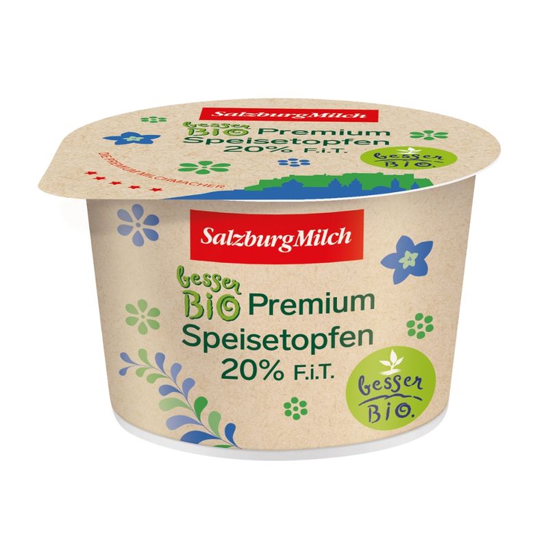 SalzburgMilch SalzburgMilch Bio Premium Topfen 20% 250g. - Produktbild