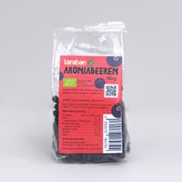 Bio Aroniabeeren 150 g Flowpack mit Standboden - Produktbild