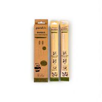 pandoo Bambus Zahnbürste, 2 Stück - Produktbild