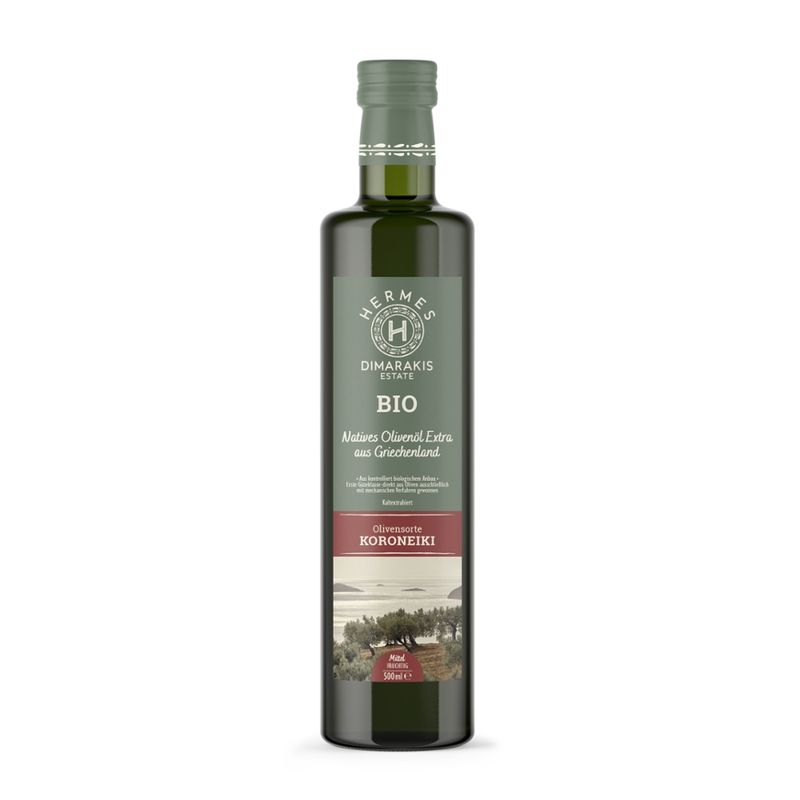 Hermes Dimarakis Estate Hermes Dimarakis Bio Natives Olivenöl extra aus Griechenland - Olivensorte Koroneiki - Produktbild