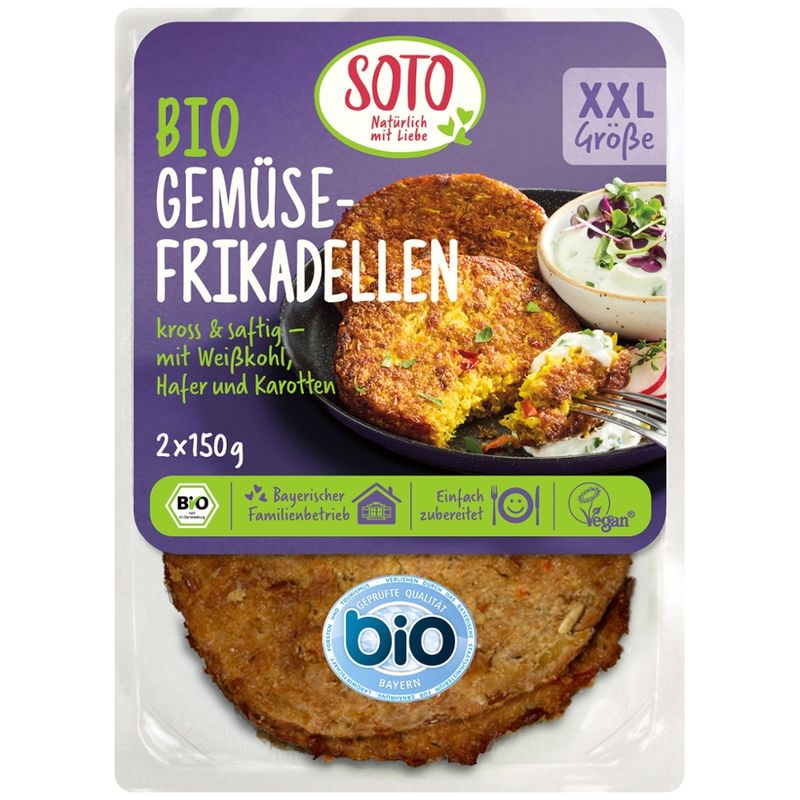 SOTO Bio Gemüsefrikadellen - Produktbild