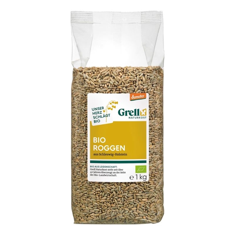 Grell Naturkost Roggen aus Schleswig-Holstein - Produktbild