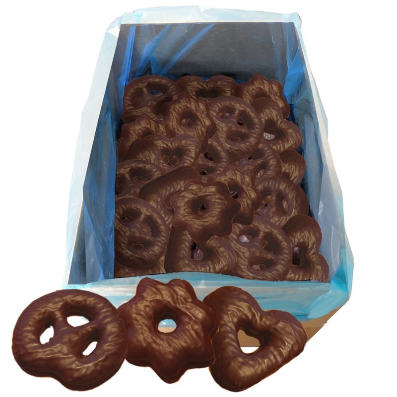 rosmarin BIOBACK Sterne Brezeln Herzen Zartbitter Lebkuchen unverpackt - Produktbild