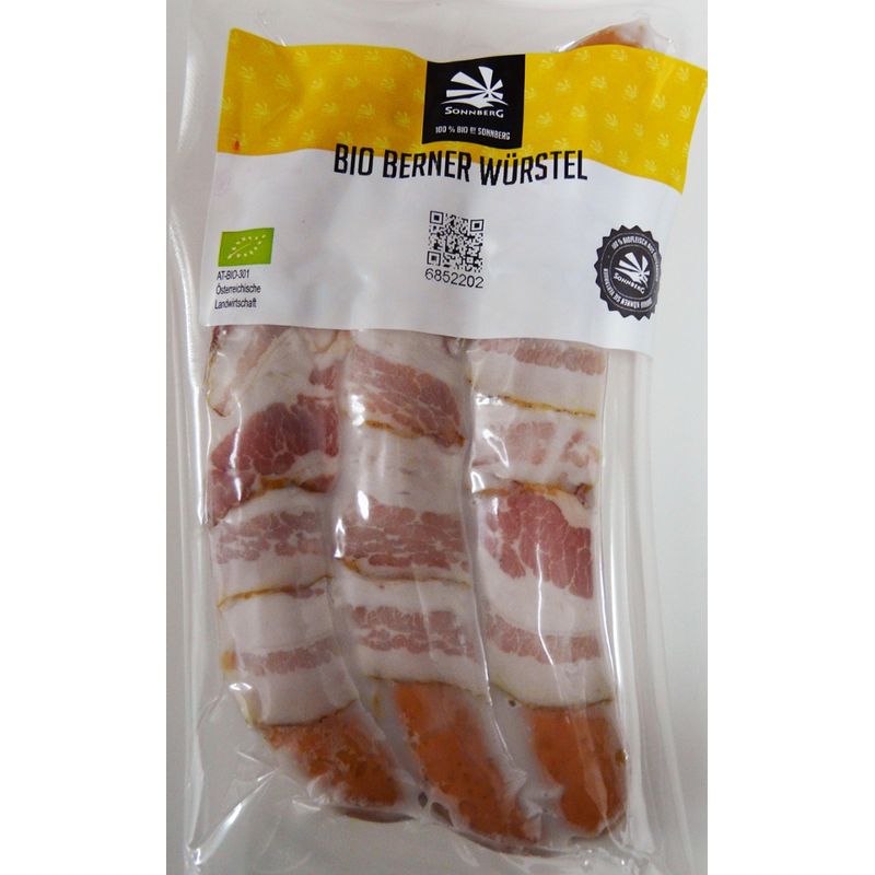 Sonnberg BIO Berner Würstel 3 Stück - Produktbild