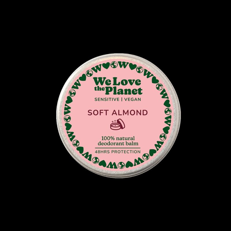 We Love The Planet We Love The Planet - Natürliche Deocreme - Soft Almond Sensitive (ohne Natron, hypoallergen und vegan) - Produktbild