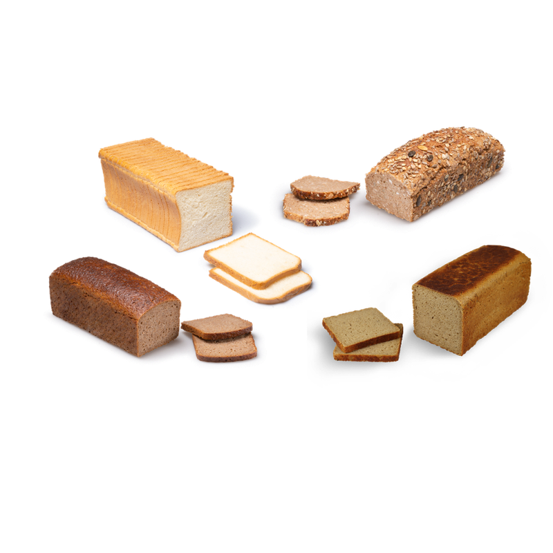Öko Bäckerei Konditorei Mauerer  Öko TK Mischkarton Schnittbrot 7000g - Produktbild