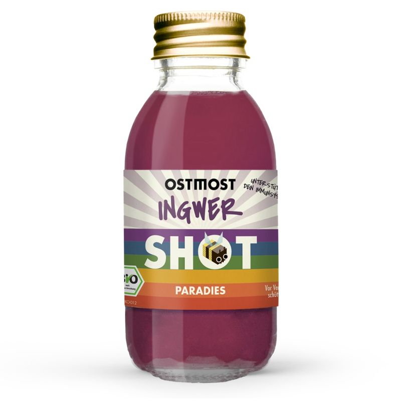 OSTMOST OSTMOST Bio Ingwer Shot Paradies 100ml - Produktbild