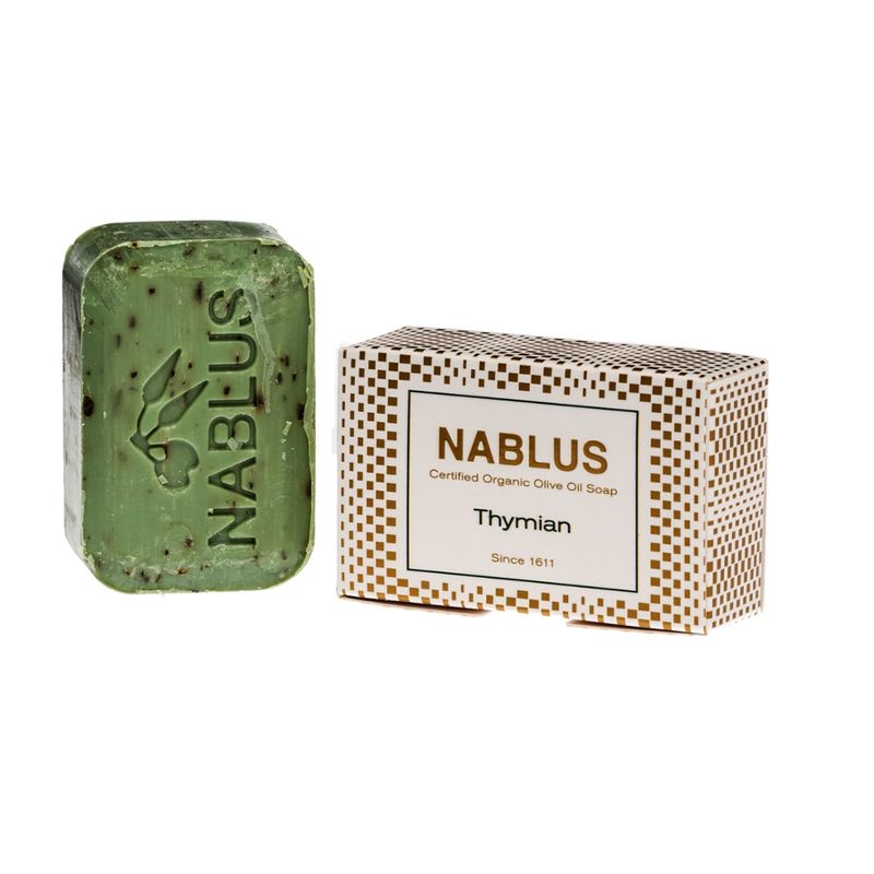 Nablus Soap Olivenölseifen Nablus Soap Natürliche Olivenseife Thymian - Produktbild