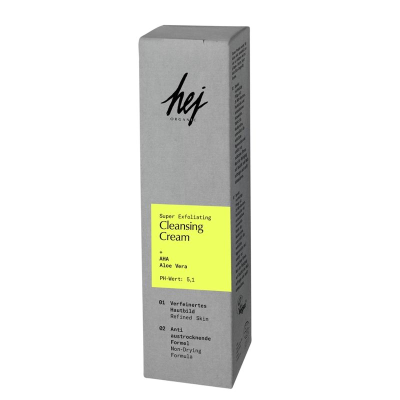 HEJ ORGANIC Soft Exfoliating Cleansing Cream 100ml - Produktbild
