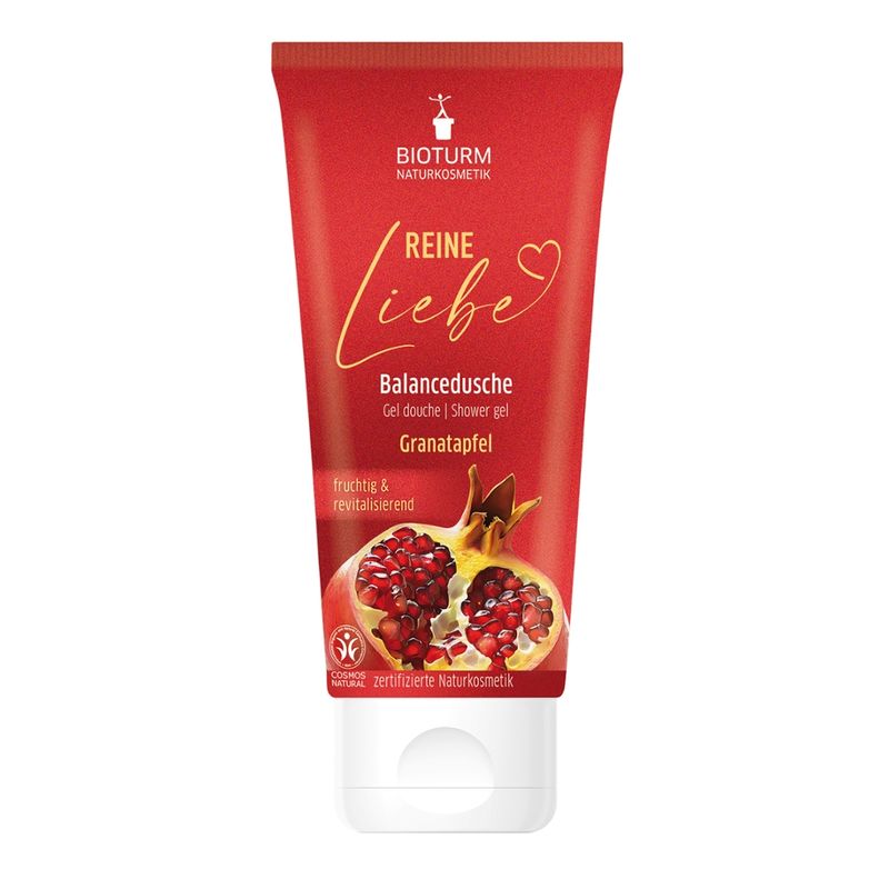 BIOTURM Reine Liebe - Balancedusche Granatapfel - Produktbild