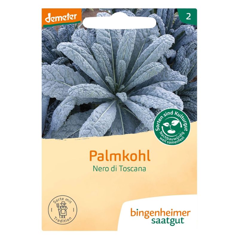 Bingenheimer Saatgut Nero di Toscana - Palmkohl (Saatgut) - Produktbild