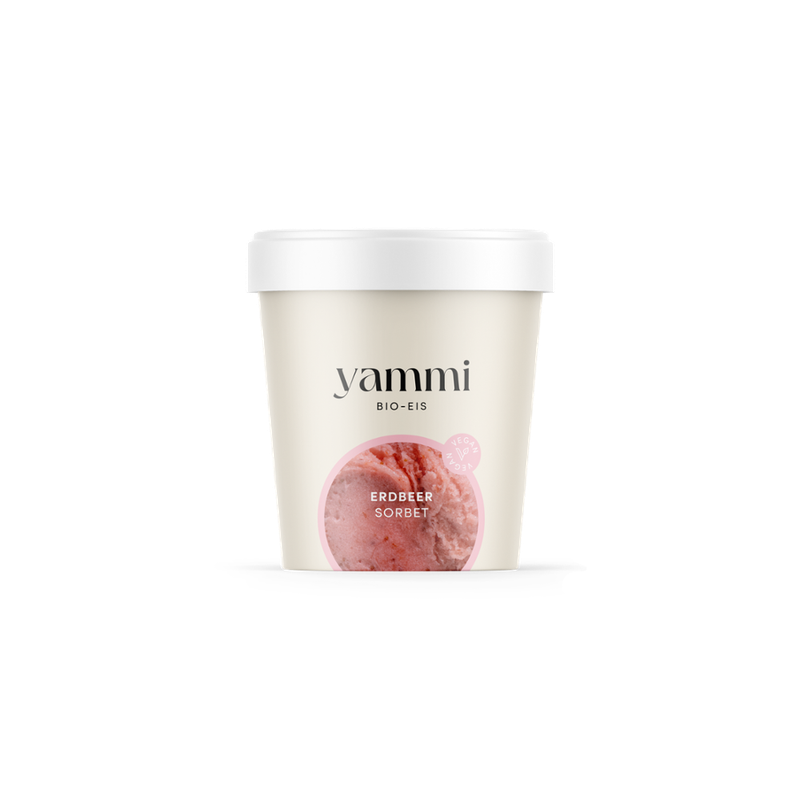 yammi BIO-EIS Erdbeer Sorbet - Produktbild