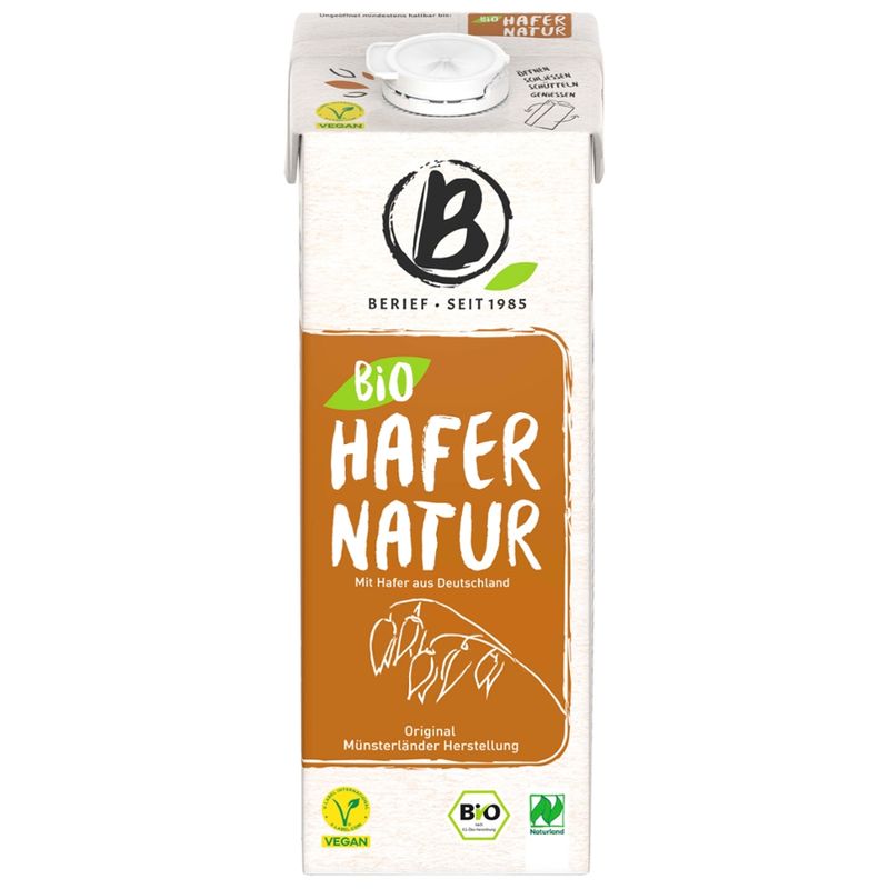 Berief  Berief Bio Hafer Drink Naturland - Produktbild