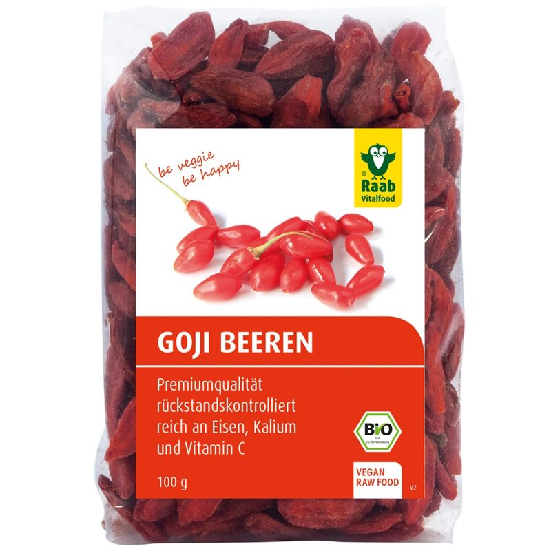 Raab Vitalfood Bio Goji Beeren - Produktbild