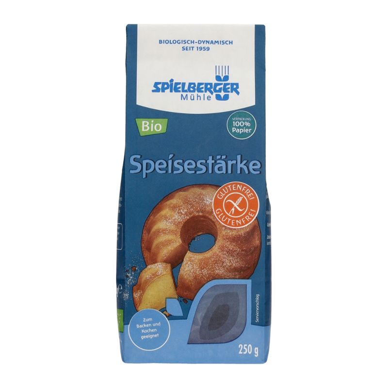 Spielberger Mühle Speisestärke, glutenfrei (Mais), kbA - Produktbild