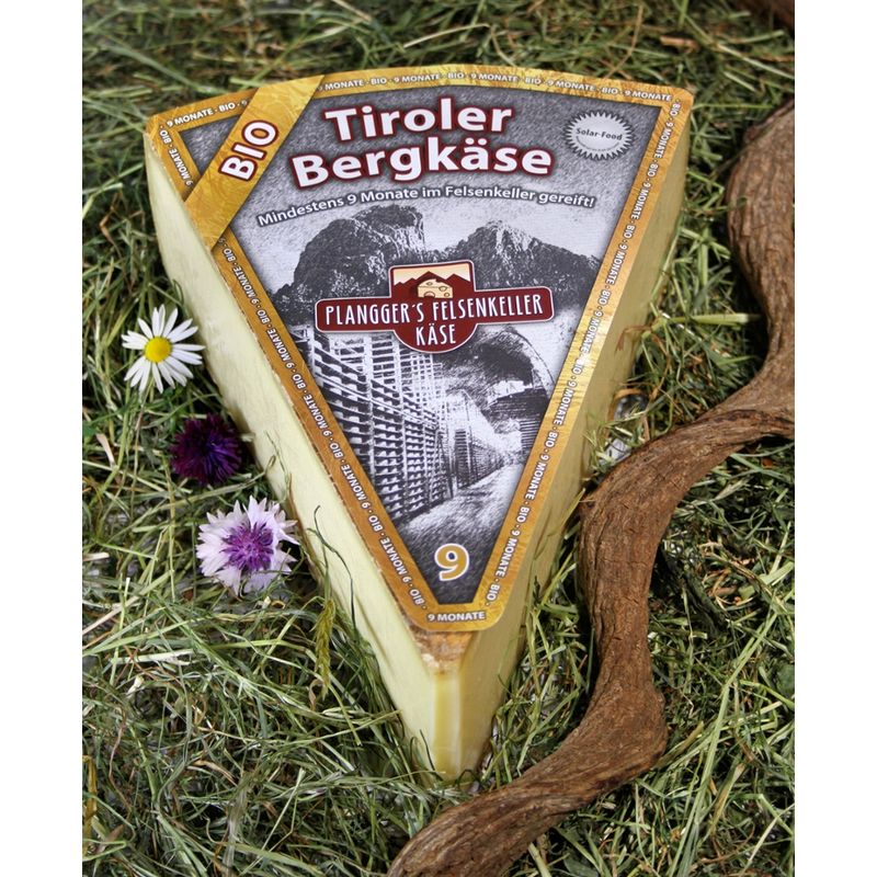 Plangger Plangger Bio Tiroler Bergkäse mindestens 9 Monate gereift - Produktbild