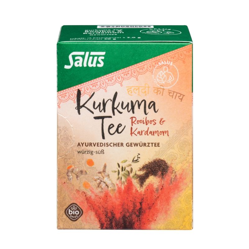 Salus® Kurkuma Tee Rooibos & Kardamom bio 15 FB - Produktbild