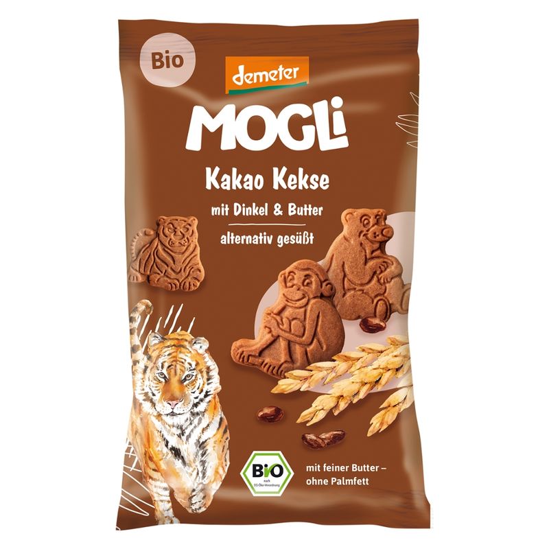Mogli Demeter Kakao Kekse mit Dinkel und Butter - Produktbild