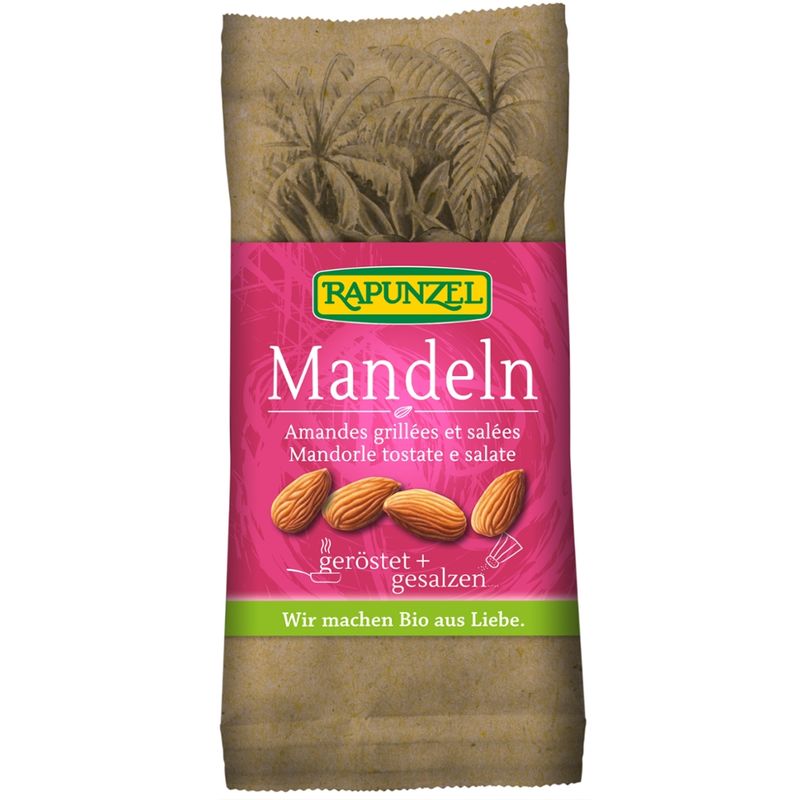 Rapunzel Mandeln geröstet, gesalzen - Produktbild