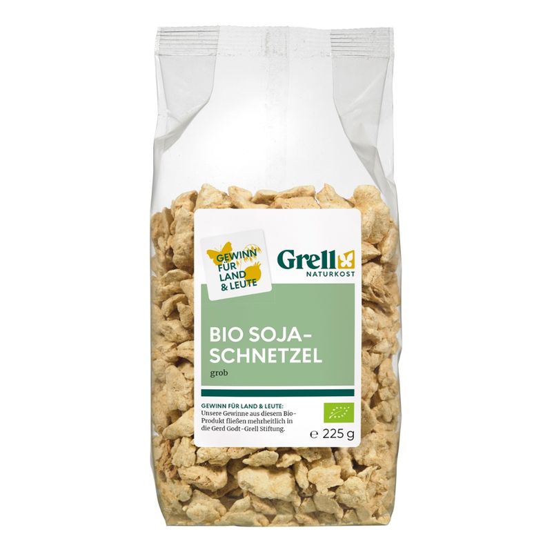 Grell Naturkost Sojaschnetzel grob - Produktbild