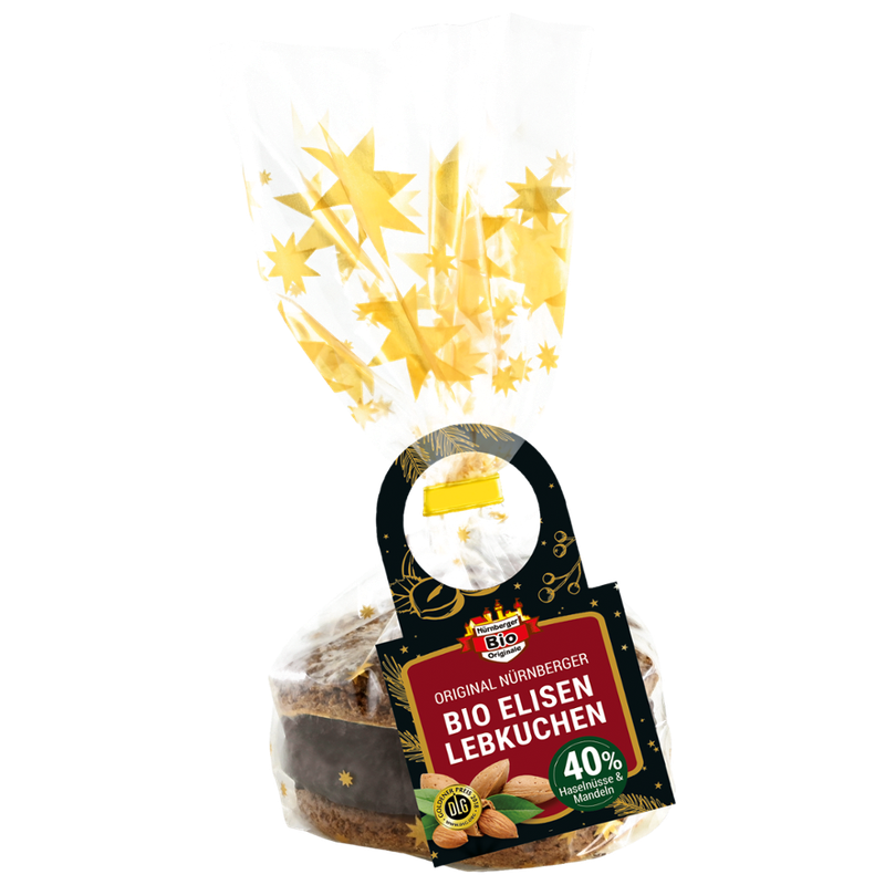 Nürnberger Bio Originale 3 Original Nürnberger Bio Elisen-Lebkuchen 3 fach sortiert - Produktbild