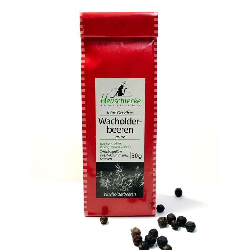 Heuschrecke Wacholderbeeren, kbA - Produktbild