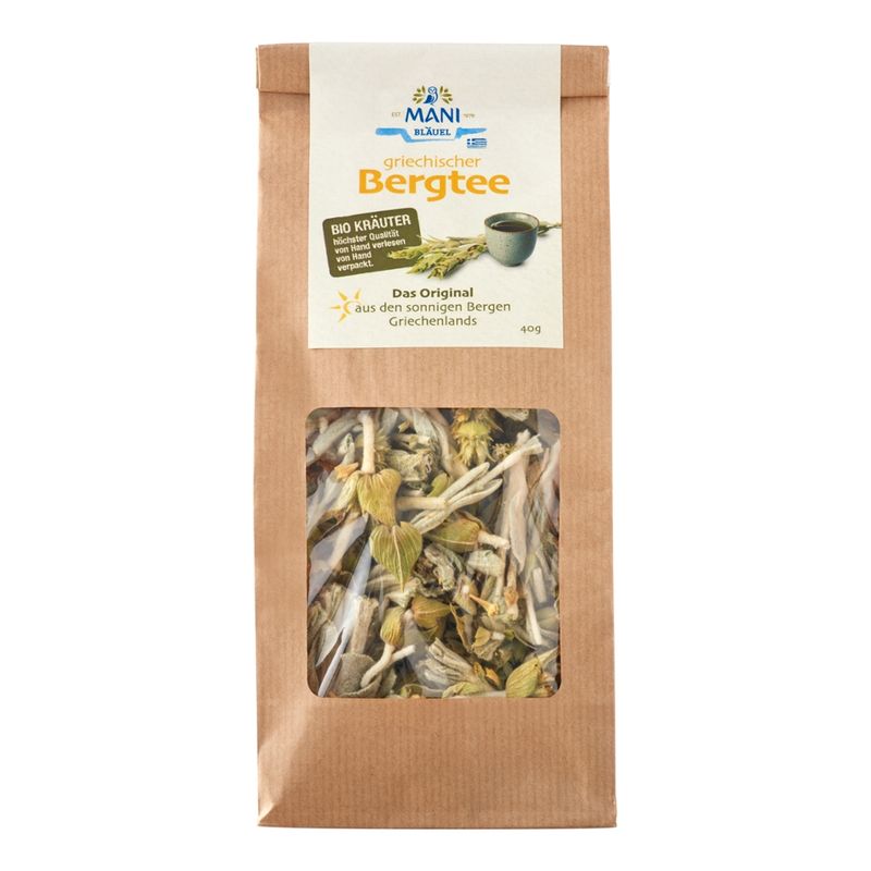 MANI® MANI Griechischer Bergtee 40g Papiertüte - Produktbild