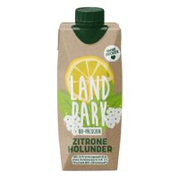 Landpark Bio-Quelle  Zitrone Holunder 0,5 l Tetra Pak - Produktbild