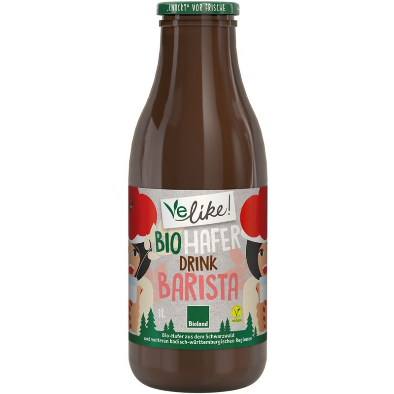 Velike! Velike! Bio Frischer Haferdrink Barista 6X1L FL - Produktbild