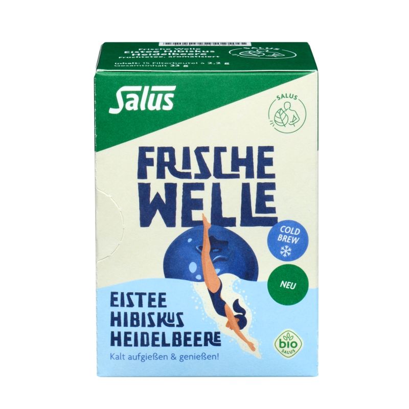 Salus® Frische Welle Hibiskus Heidelbeere bio - Produktbild