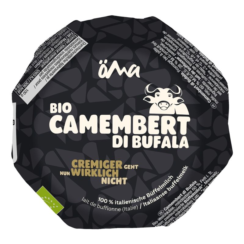ÖMA ÖMA Camembert di Bufala, Bio - SB - Produktbild