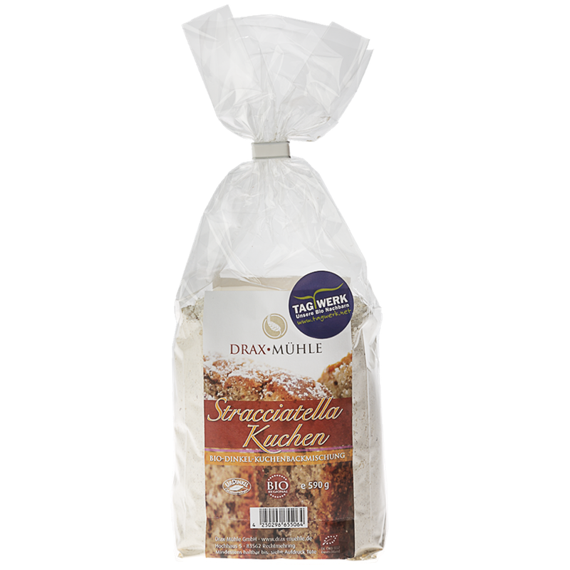 TAGWERK Dinkel-Stracciatella -Kuchen Backmischung Draxmühle - Produktbild