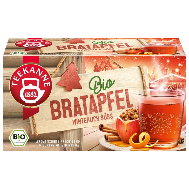 Teekanne BIO Bratapfel 12x18 - Produktbild