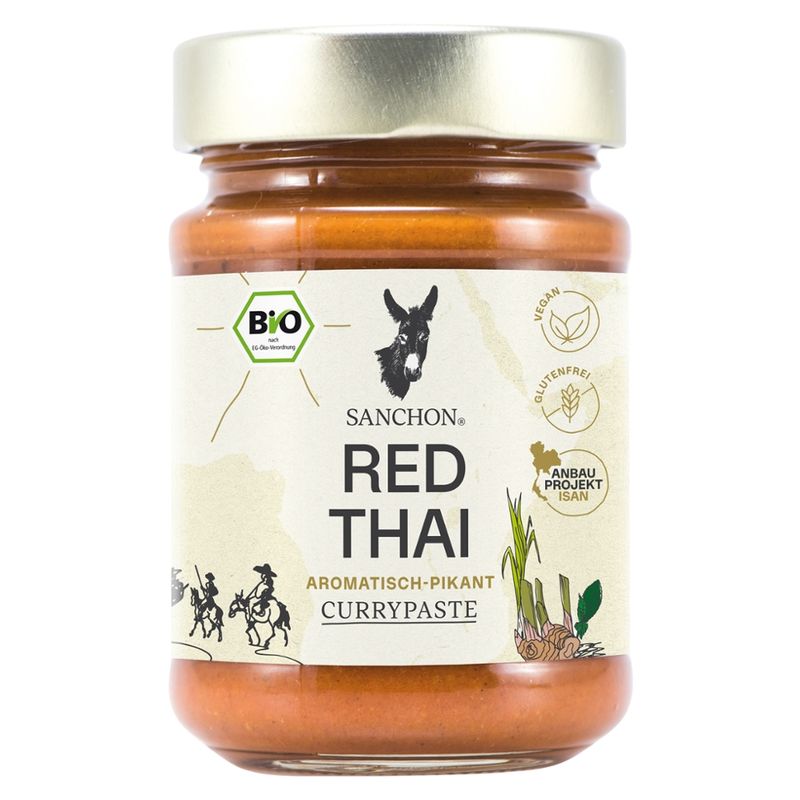 Sanchon WP Currypaste Red Thai, 190 g, SANCHON, bio - Produktbild