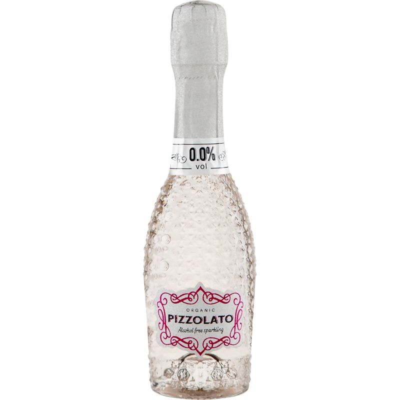 Riegel Erzeugermarken Rosé Spumante alkoholfrei M-USE Pizzolato Mini 0,2l - Produktbild