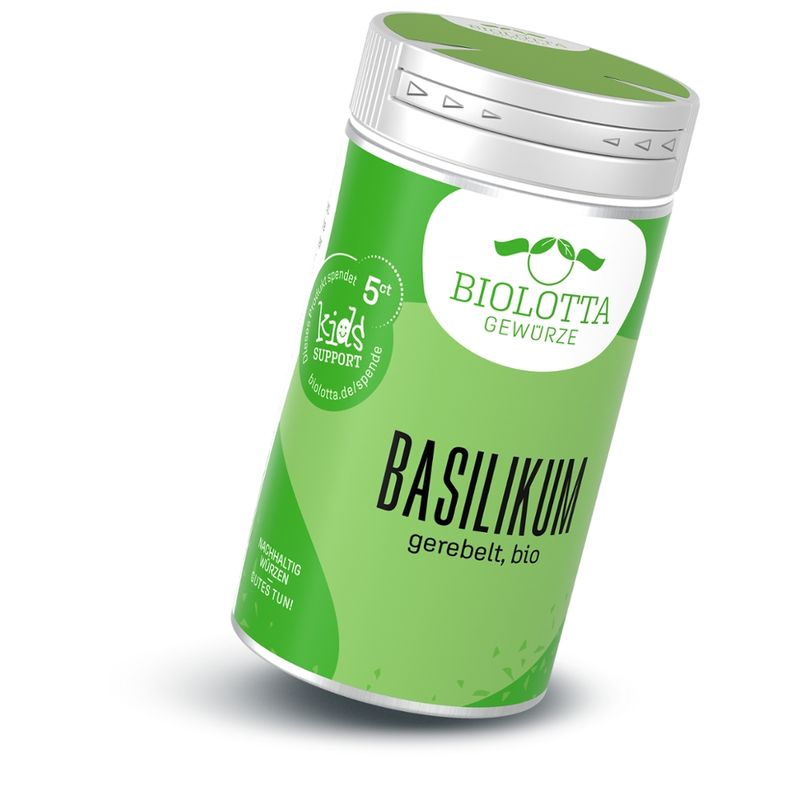 Biolotta Biolotta Gewürzstreuer Basilikum gerebelt, bio - Produktbild