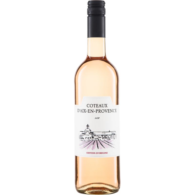 Riegel Eigenmarke Coteaux d'Aix-en-Provence Rosé ÉDITION D'ORIGINE AOP - Produktbild